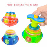 Colorful Flashing Music Spinning Toy